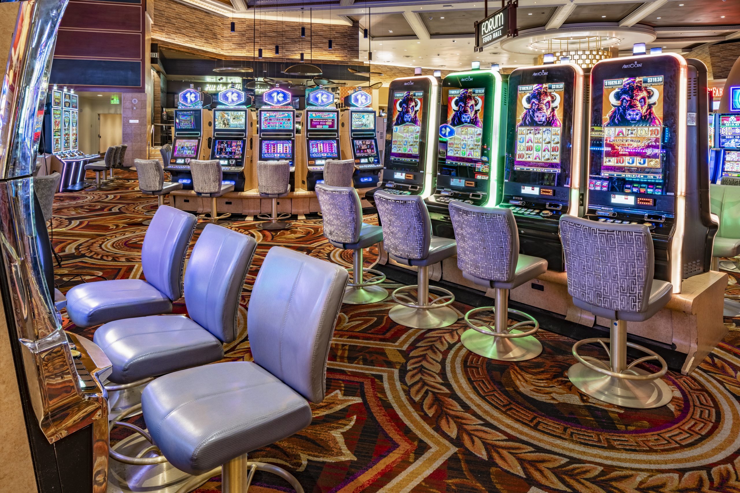 Gary Platt Manufacturing Replaces Caesars Palace Las Vegas Casino Seating  with New Lido Model - Gary Platt Manufacturing
